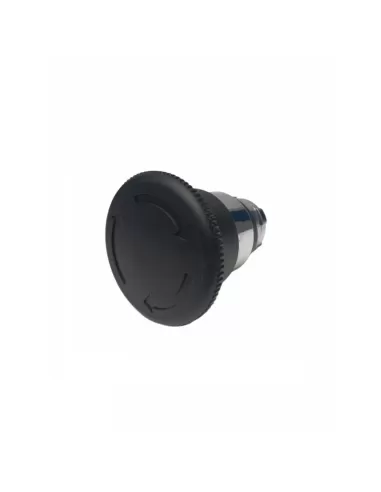 Botón seta negro schneider telemecanique zb2bs52